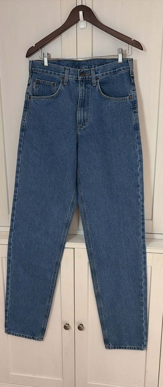 Carhartt B17 STW Jeans Size 32x36 Blue Denim Relaxed Fit New with Tags